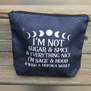 SASSY/ SPICY COSMETIC BAG NWT